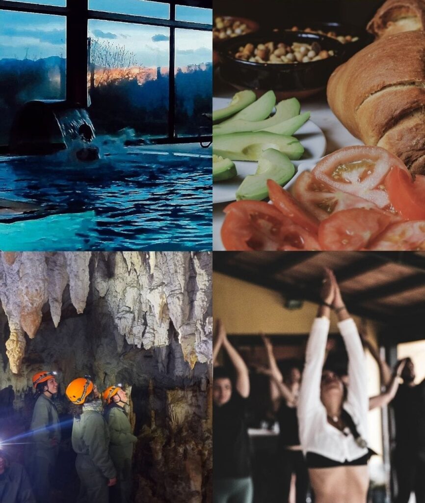 recopilación de eventos de Clara. Experiencias de yoga con esencia local