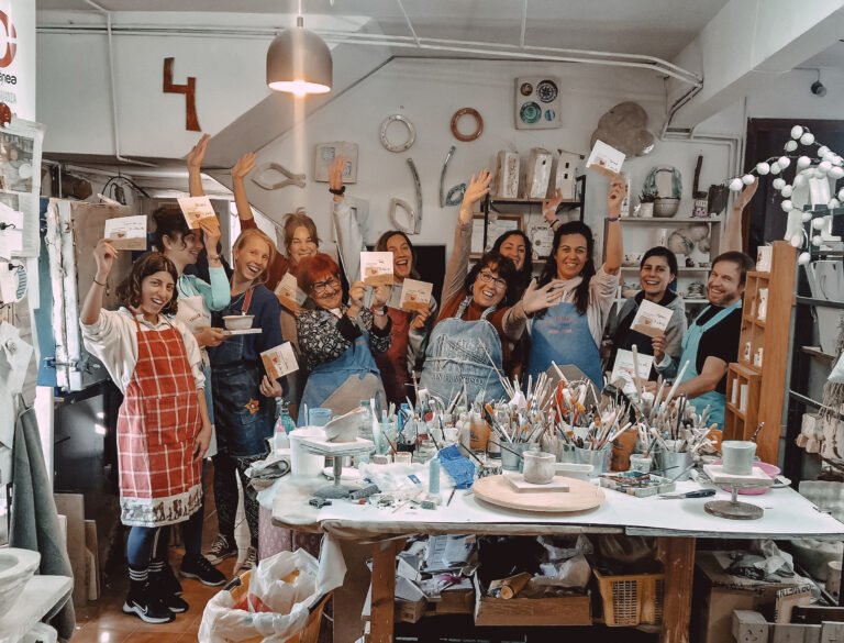 yoga brunch ceramica