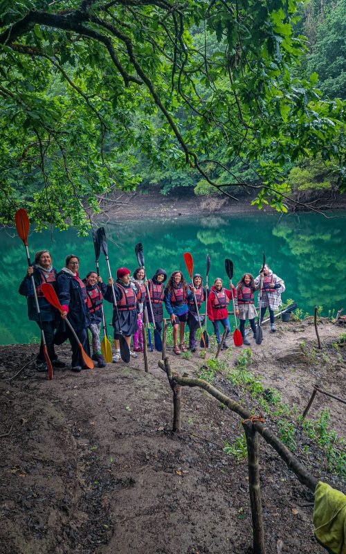 team building kayak asturias